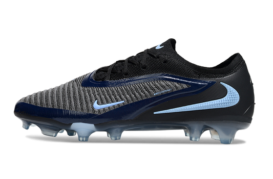 Nike Phantom 6 Low Cut FG Shadow - Black/Ice Blue