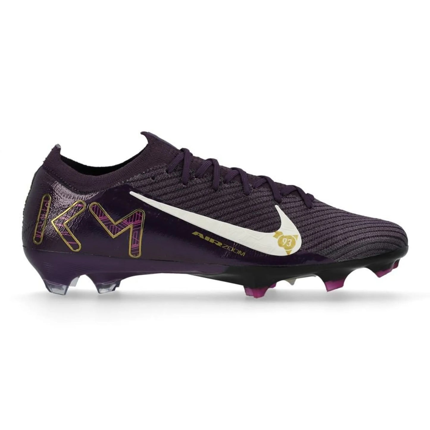 Nike Air Zoom Mercurial Vapor 16  FG Mbappé Personal Edition - Grand Purple/Pale Ivory Made for natural grass pitches (FG)