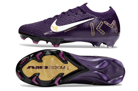 Nike Air Zoom Mercurial Vapor 16  FG Mbappé Personal Edition - Grand Purple/Pale Ivory Made for natural grass pitches (FG)