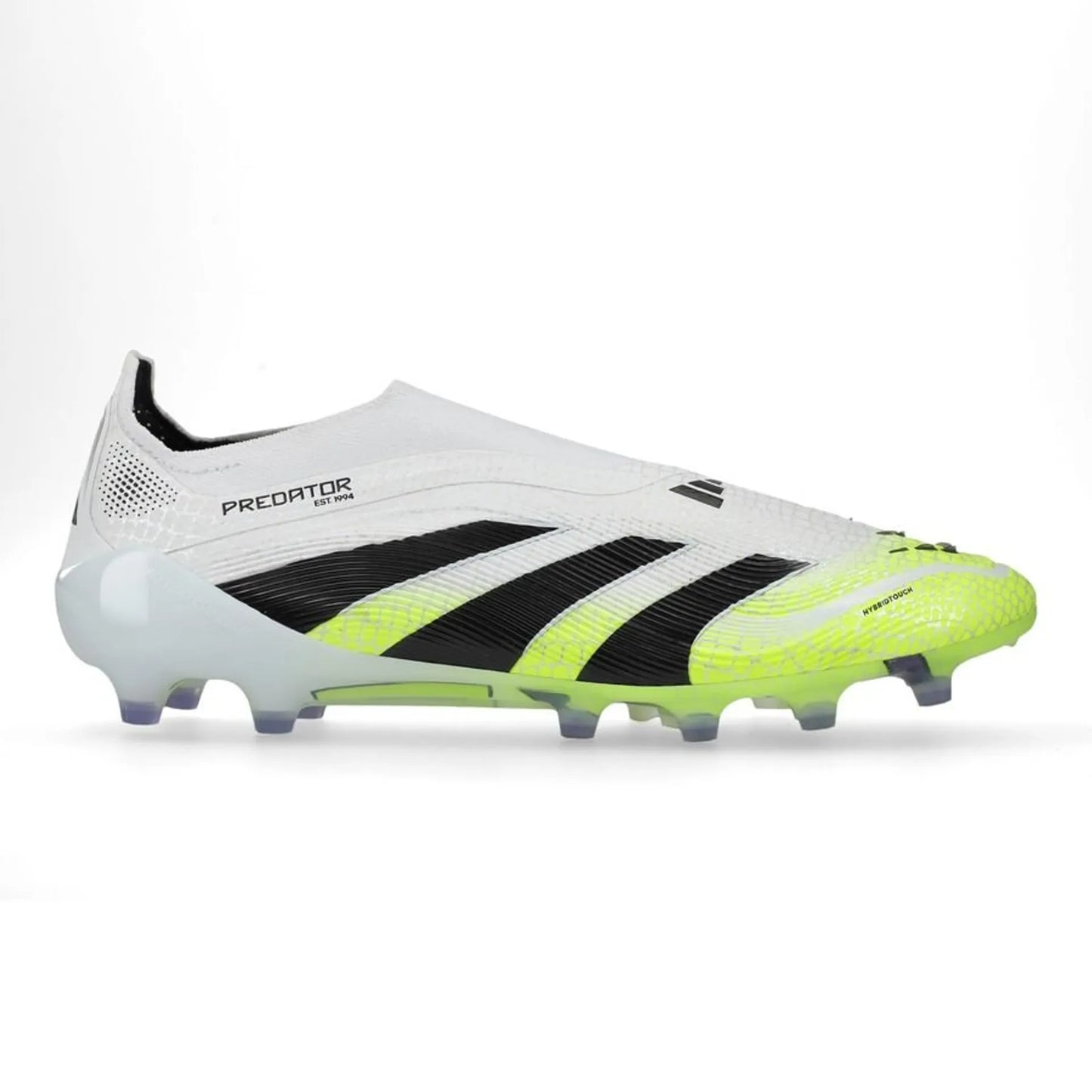 adidas Predator Laceless AG Radiant Blaze - Footwear White/Core Black/Lucid Lemon