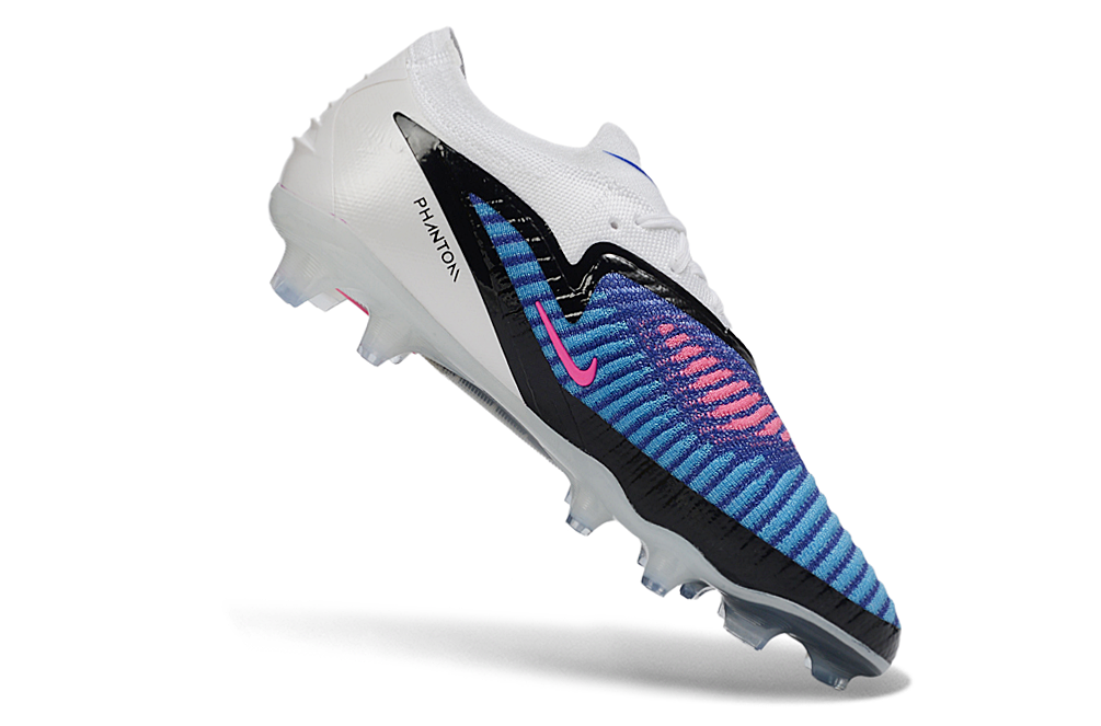 Nike Phantom 6 Low Cut FG Attack - Racer Blue/Pink Blast/White