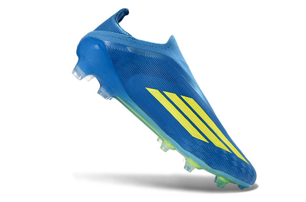 adidas F50  Laceless FG Ice Cold Precision - Lucid Ray Blue/Solar Yellow/Light Utility Aqua