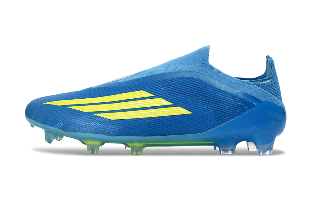 adidas F50  Laceless FG Ice Cold Precision - Lucid Ray Blue/Solar Yellow/Light Utility Aqua