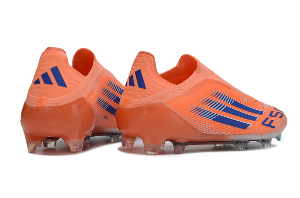 adidas F50 Laceless AG Coral Blaze - Beam Orange/Lucid Blue/Footwear White